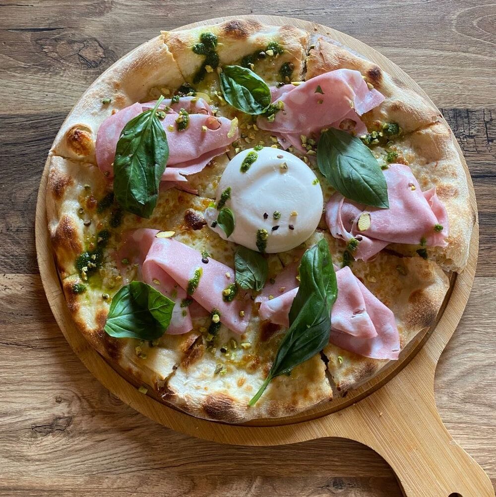 Pizza Mortadela & Burrata 550g