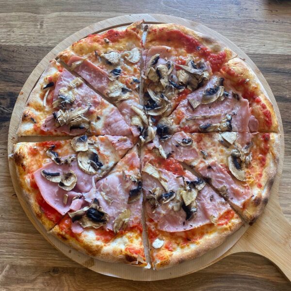 Pizza Prosciutto e Funghi 500g